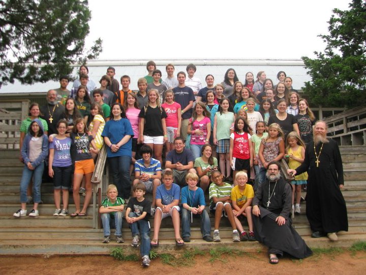 Group Picture of St Peter the Aleut Summer Camp 6/28 - 7/2 ns 2010 